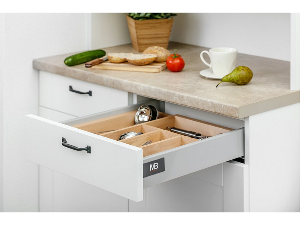 Portaposate in legno Faggio Modern Box-Axis per Cassetto varie misure | GTV - immagine 13
